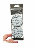 Car Coasters “Boobies" Set of 2