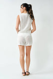 Emma Crochet Air Knit Tank