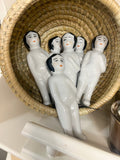 Ruby -Porcelain Girl Plant Stake