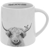 Friend Highlander Cow 17oz Mug