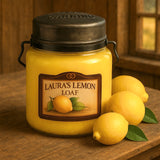 Candle-LAURA'S LEMON LOAF 16oz