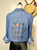 FNormal I Want Magic Denim Top