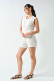 Emma Crochet Air Knit Tank