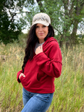 Kali Distressed Hat: Khaki