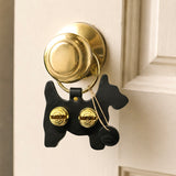 Door Chimes - Scottie: Black / Brass
