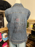 Denim Jacket w/FNormal I Want Magic Patch