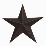 18" Black Metal Star