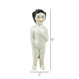 Ruby -Porcelain Girl Plant Stake
