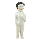 Ruby -Porcelain Girl Plant Stake
