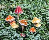 Large Double Wobbly Dot is Mushroom Stake