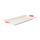 Mushroom 16" Melamine Rectangle Tray