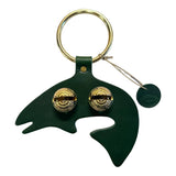 Door Chimes - Trout: Green / Brass