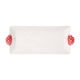 Mushroom 16" Melamine Rectangle Tray
