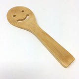 Smiley Bamboo Cutlery Paddle